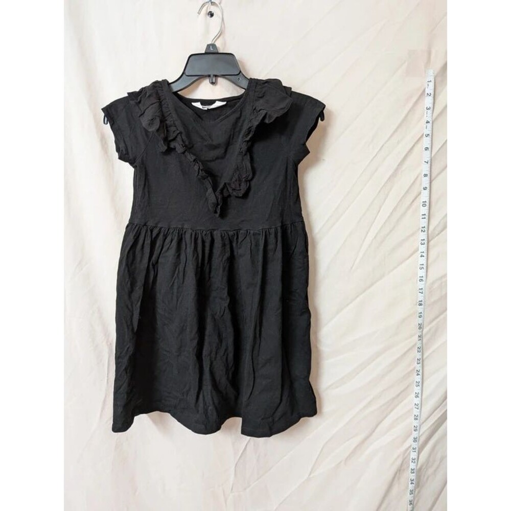 H&M girls' black dress 8-10 year old